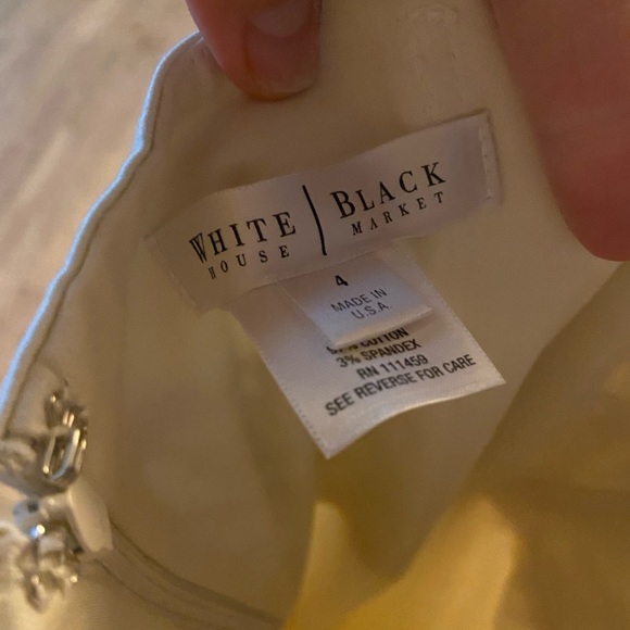 Great event dress. White House Black Market. Just steam to get wrinkles out. - Picture 2 of 4
